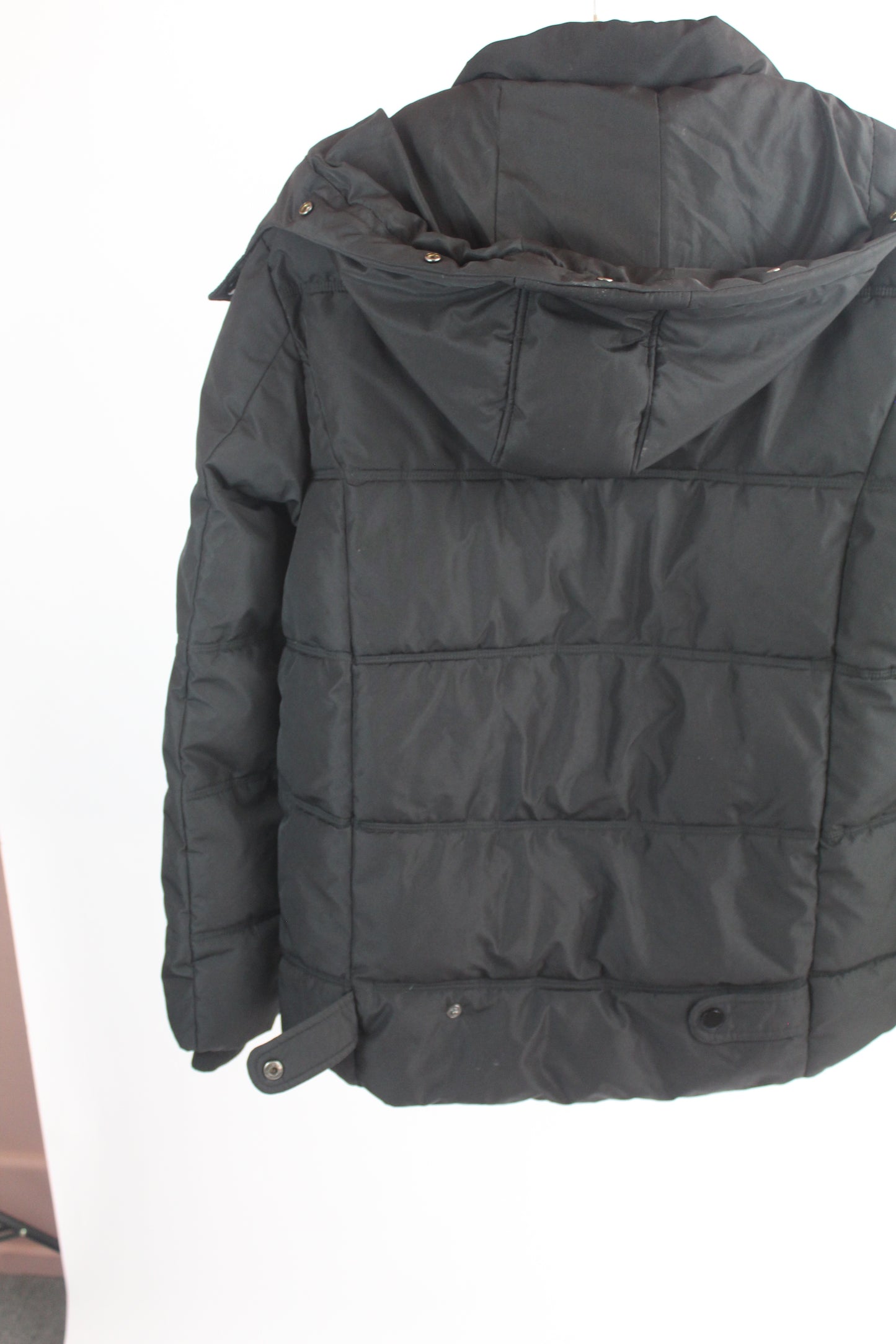 Women's Black Puffer Jacket Size Small Brand Wantdo