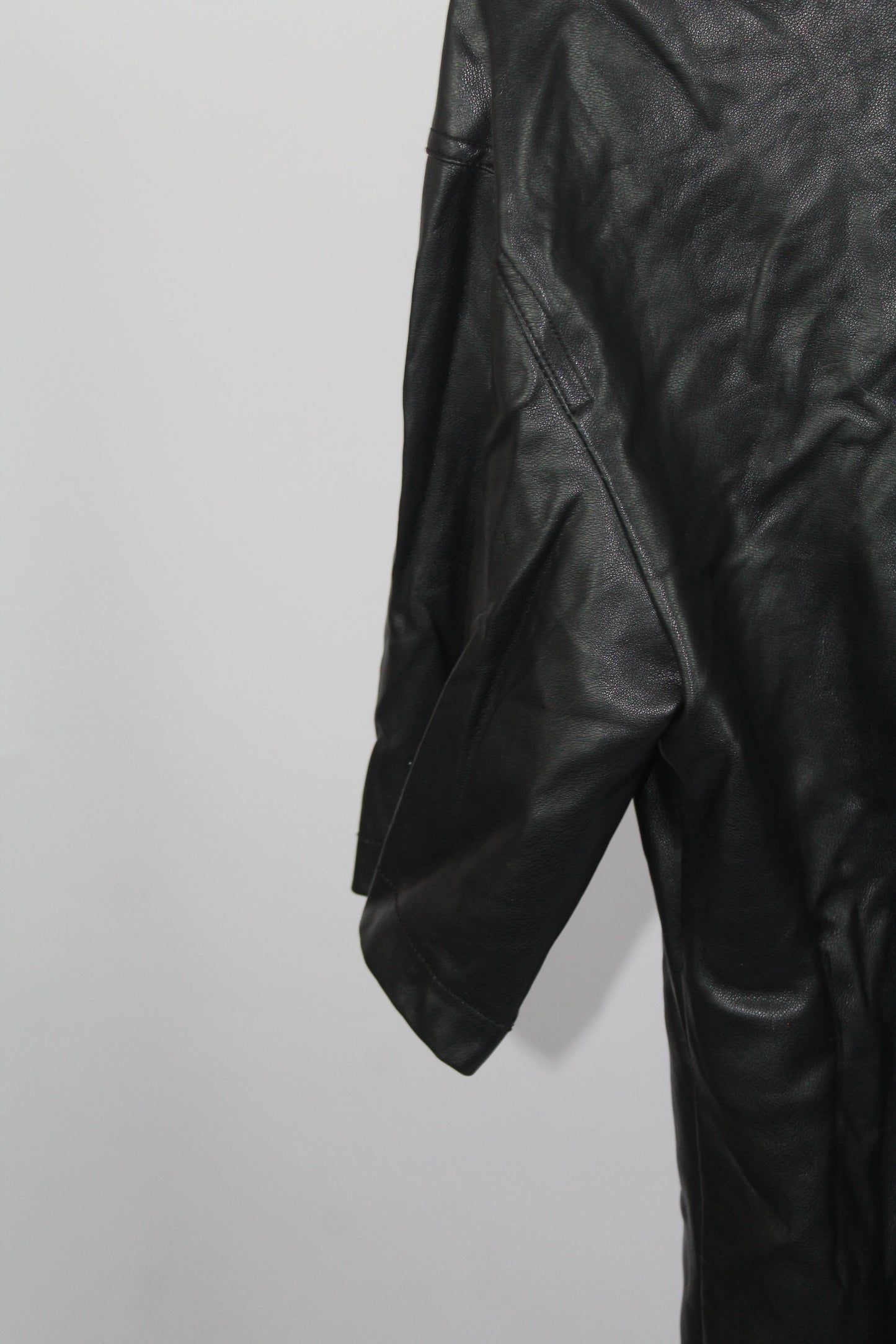7 for Man Kind Women's Black Pleather Dress Size Medium