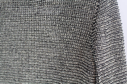 Women's Cropped Black/White Cardigan Size Small