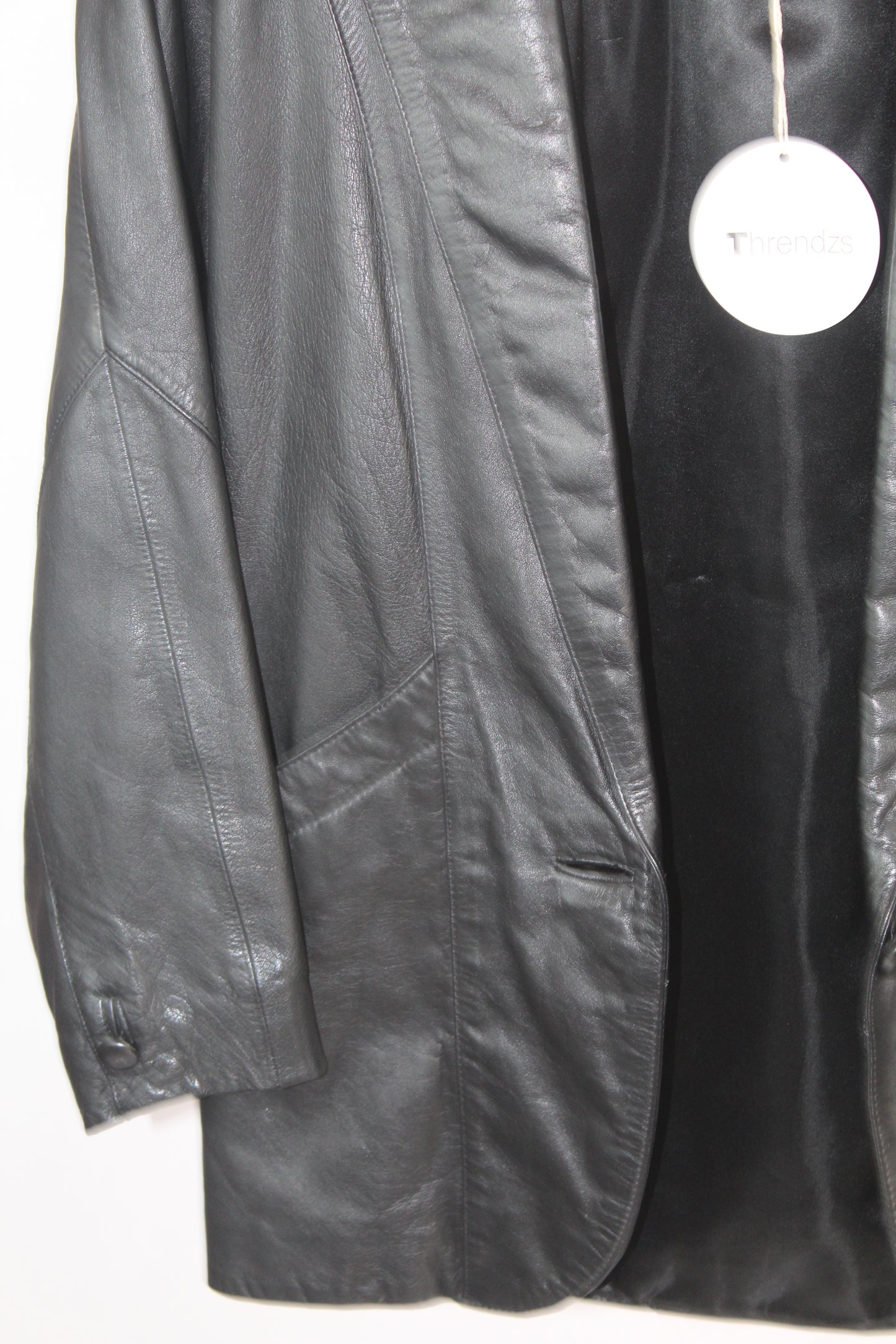 Women's Byrnes and Blaker Vintage Leather Blazer Size XS