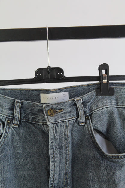 TopShop Denim Straight Cut Loose Fit Size W28 L32