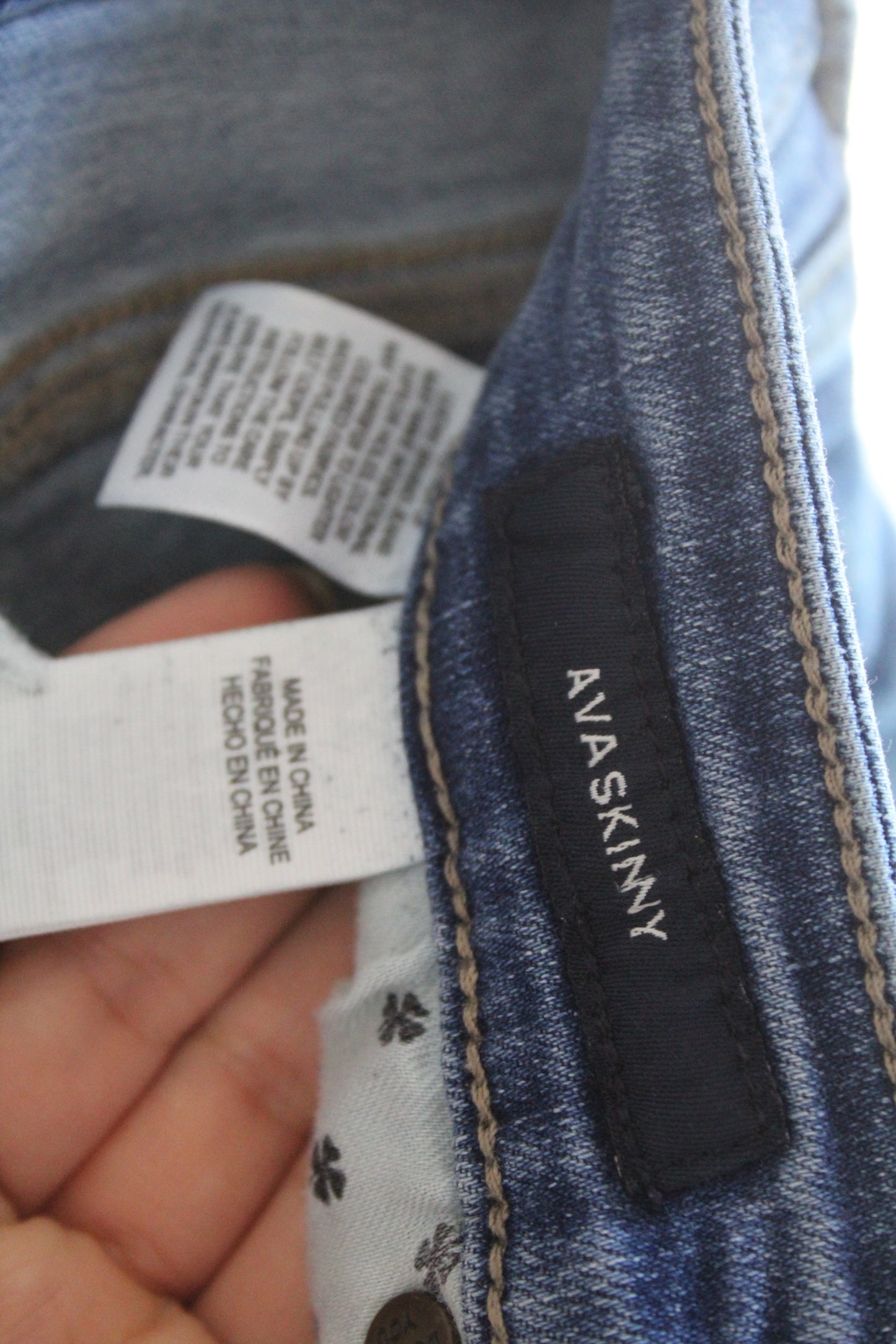 Lucky Brand Ava Skinny Light Wash Ankle Jeans Women's Size 6/28