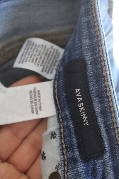 Lucky Brand Ava Skinny Light Wash Ankle Jeans Women's Size 6/28