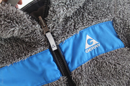 Boys Gerry Double Sided Blue/Grey Zip-Up Jacket Size 5