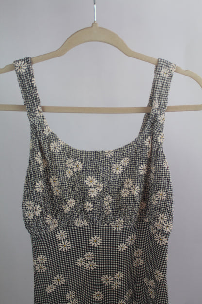 Women's Floral Black/White Dress Size XS