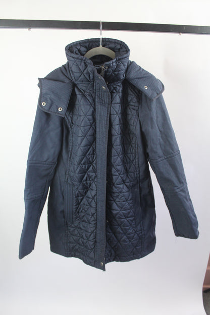 Women's Blue Puffer Jacket Marc Jacobs Size Medium