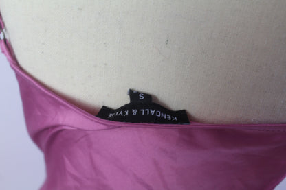 Silk Pink Kendall & Kylie Women's Mini Dress Size Small