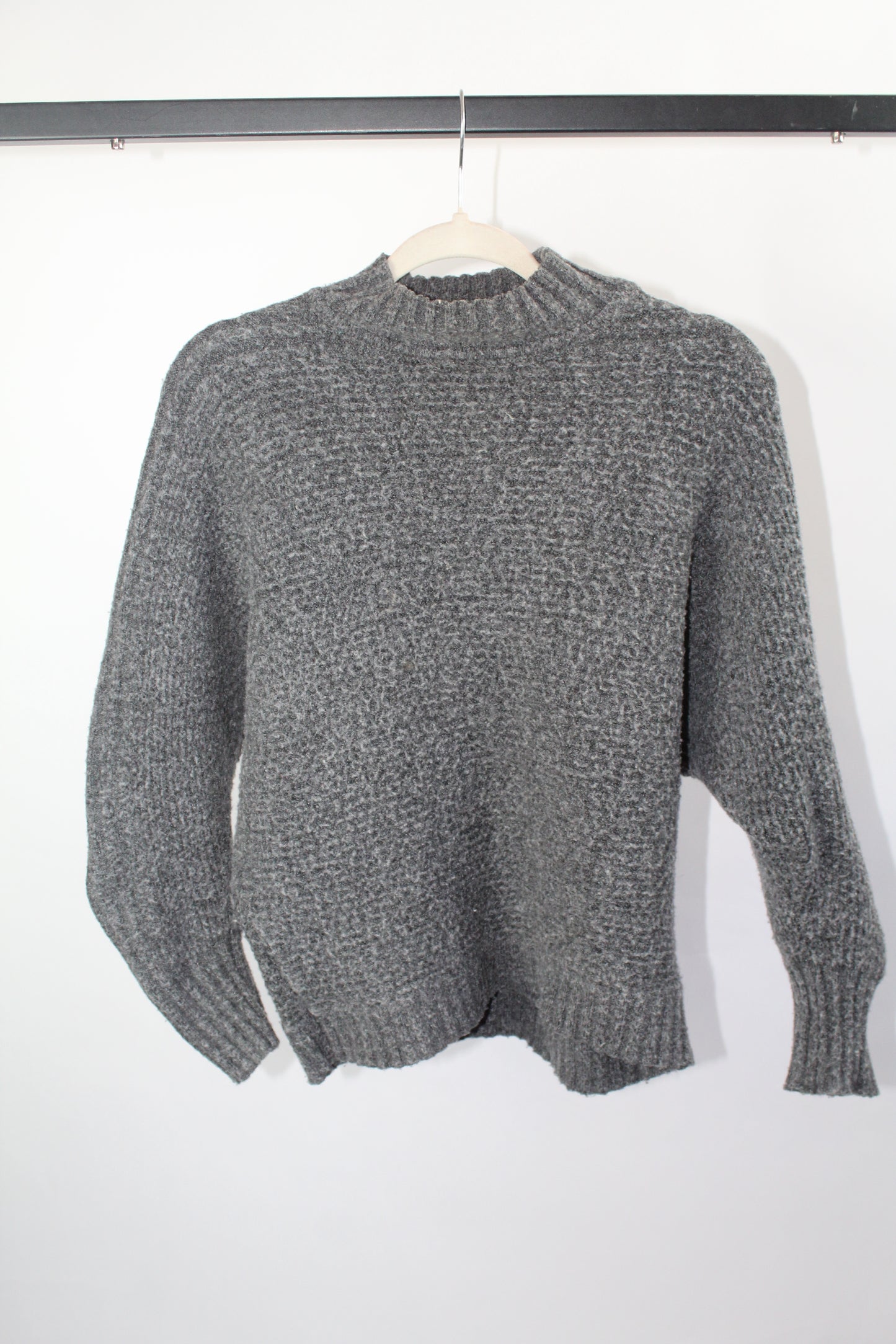 Women's Grey Philosophy Sweater Size Large