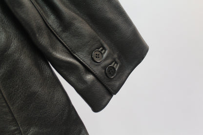 Women's Kenneth Cole Reaction Vintage Leather Jacket Size Large