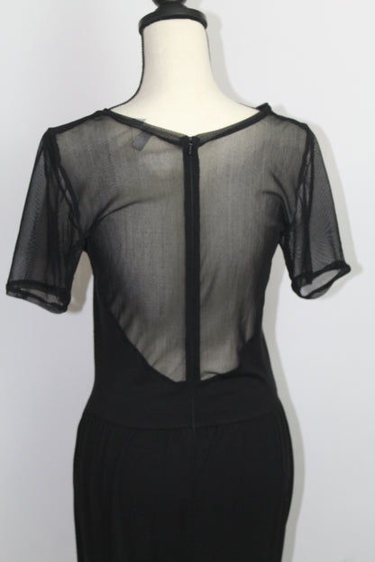 Women’s JNY Jones New York Black Wool Coat Vintage – Size Large