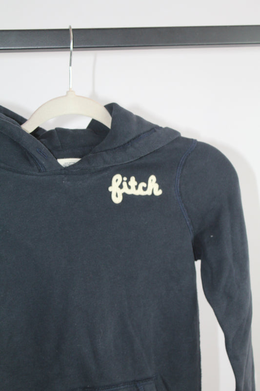 Women's Vintage Abercrombie & Fitch Blue Hoodie Size Medium