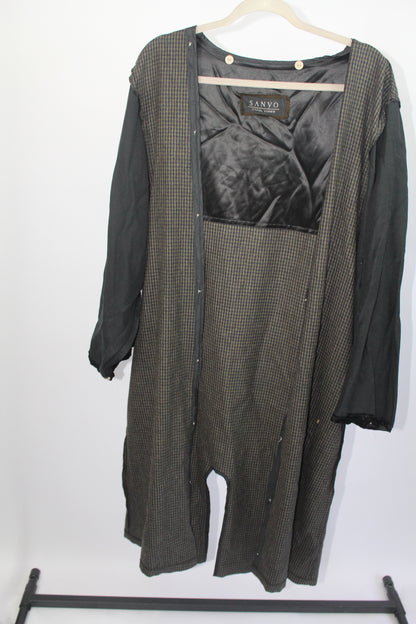 Women's Vintage Robe Style Cardigan Size Medium