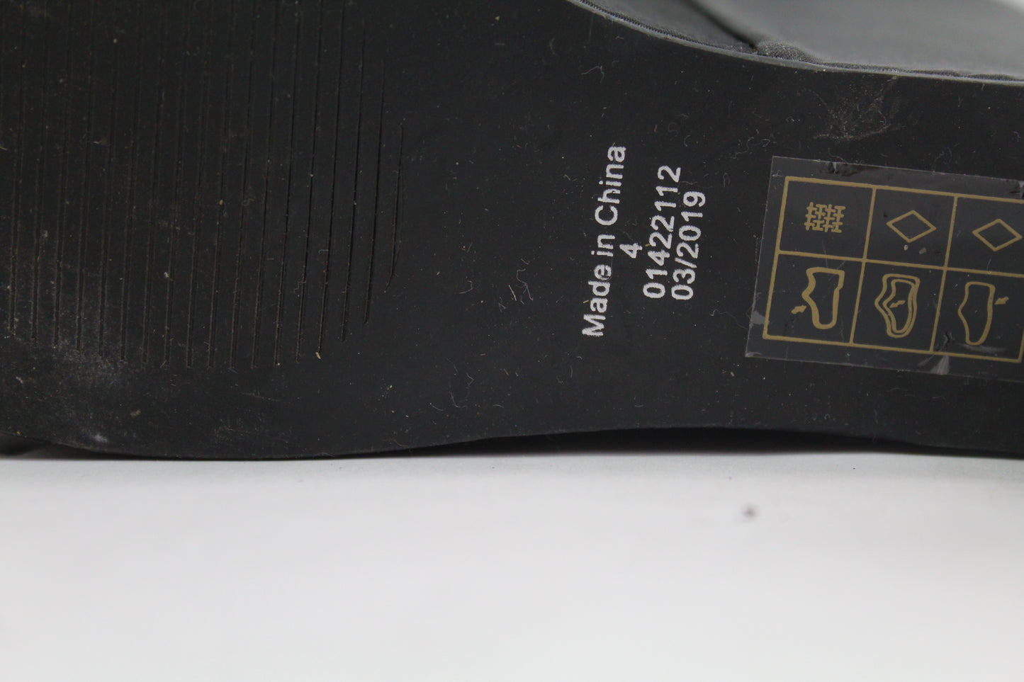 Women's Black Asos Formal Wedges Size 4 - Sold As Is