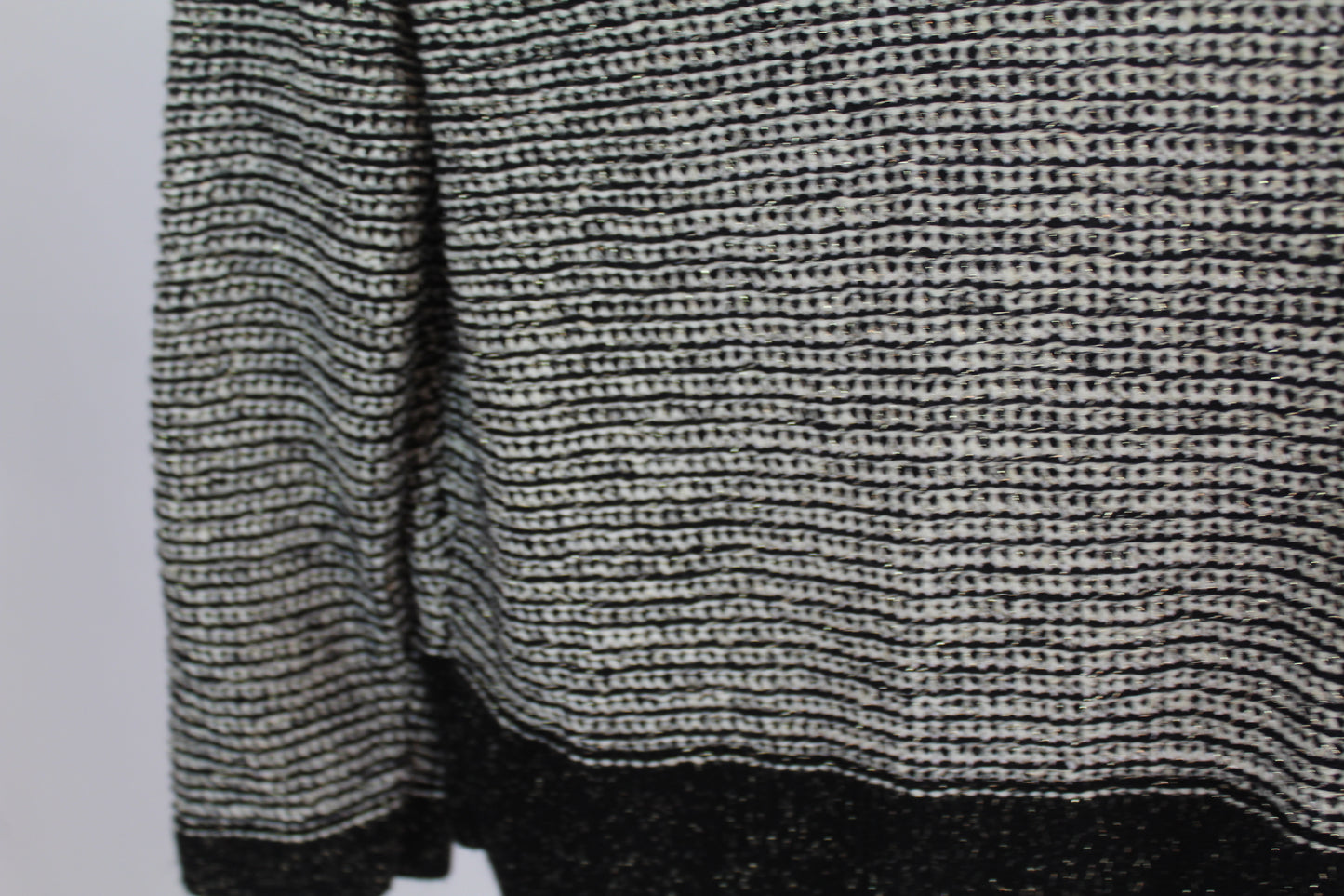 Apt 9 Black and White Cardigan Size Medium