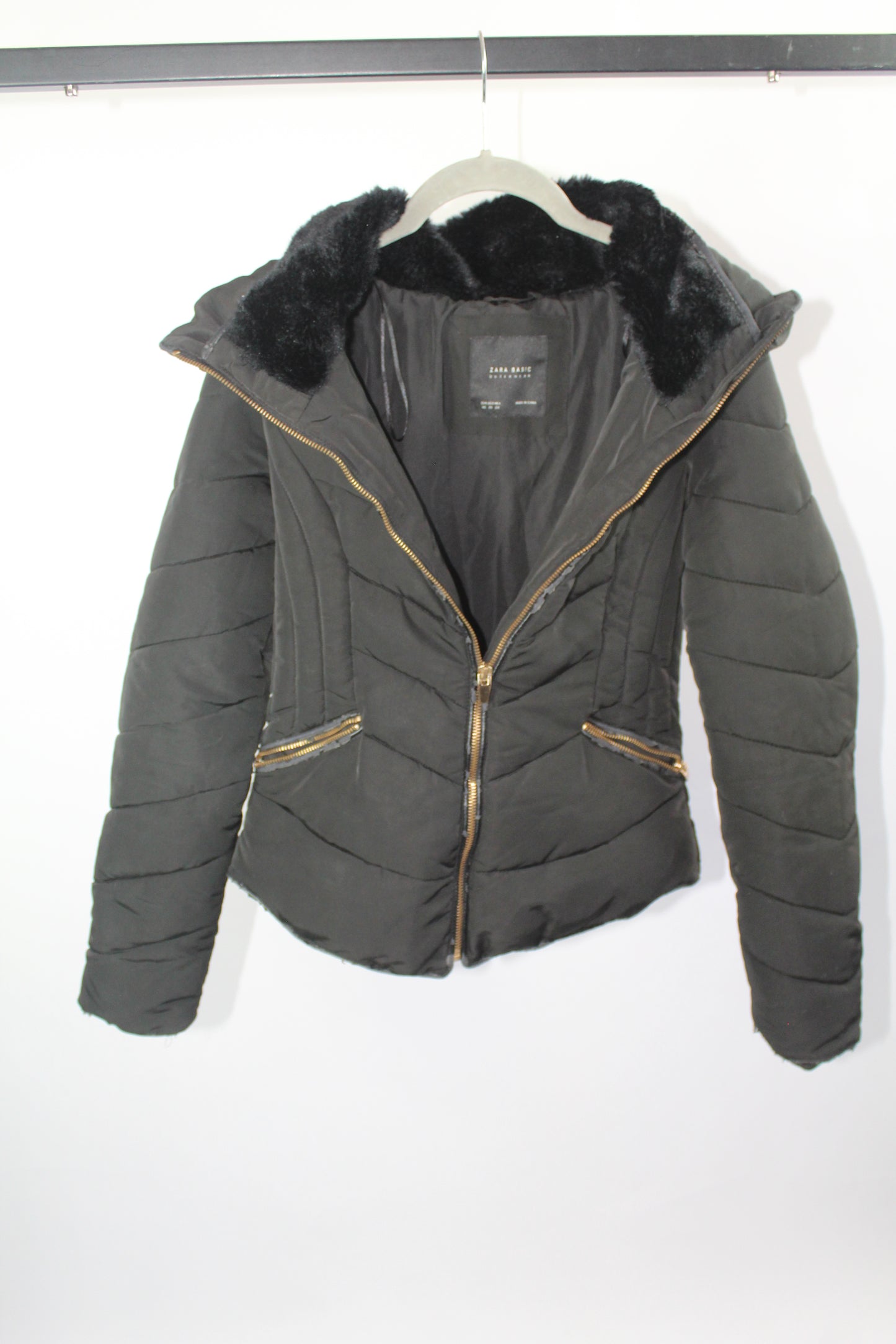 Women's Zara Black Jacket Sold As Is Size XS
