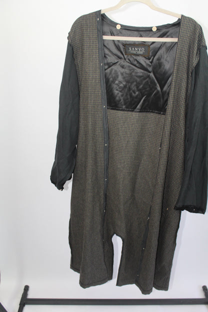 Women's Vintage Robe Style Cardigan Size Medium