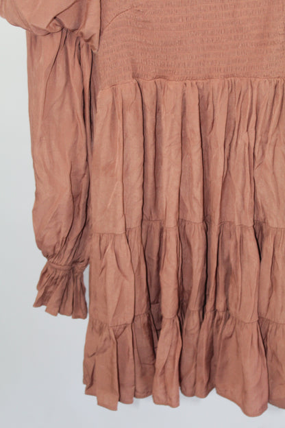 Women's Mustard Seed Skort Dress Salmon Pink Size Medium