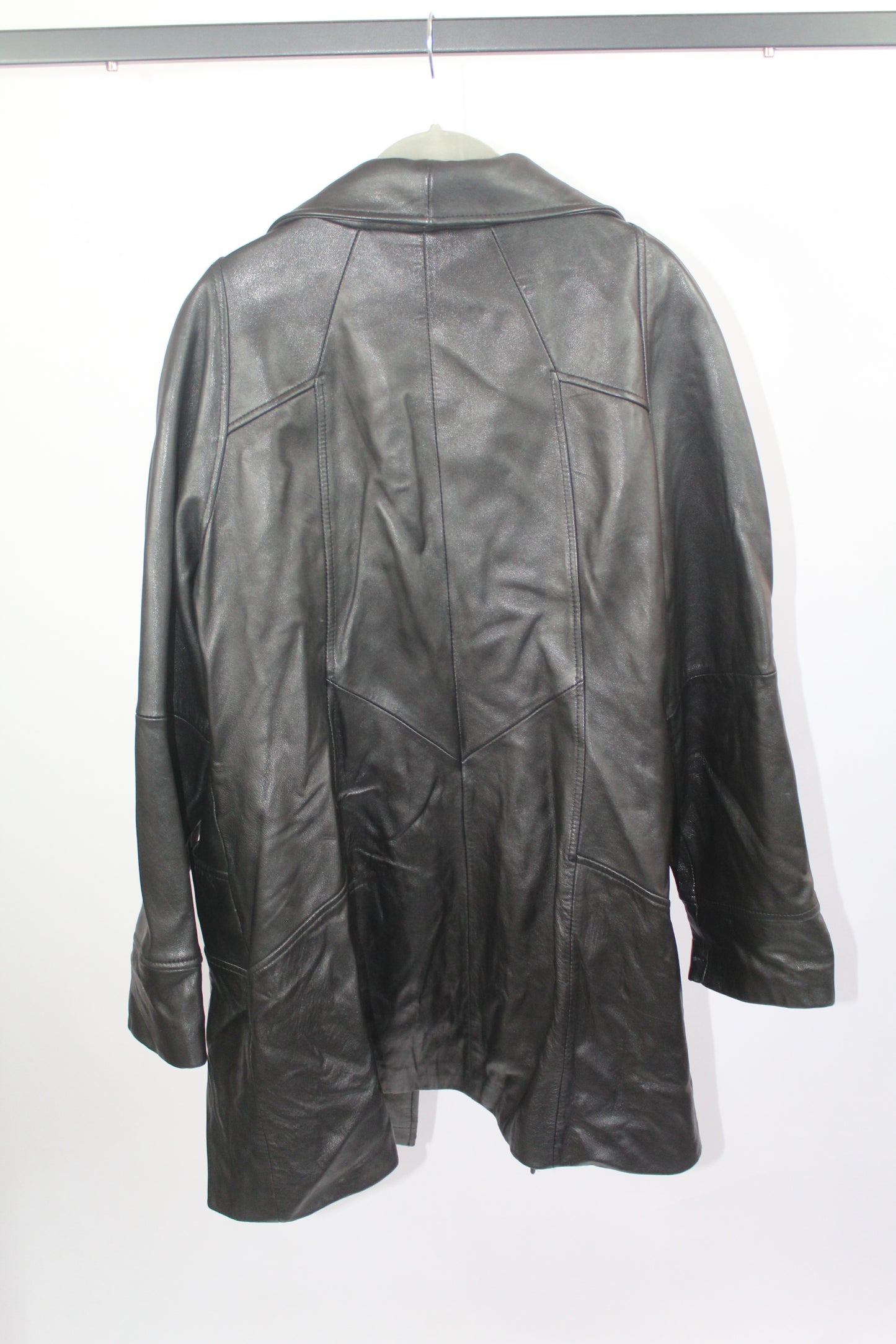 Women's Preston & York Vintage Leather Jacket Size 1X