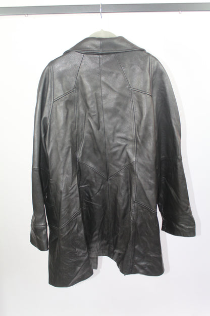 Women's Preston & York Vintage Leather Jacket Size 1X