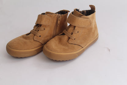 Boys Cat & Jack Tan High Top Sneakers U.S. Size 9