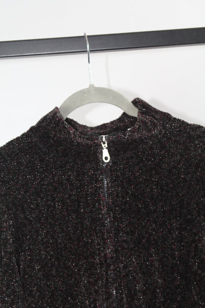 Vintage Zip-Up Sweater Size XL
