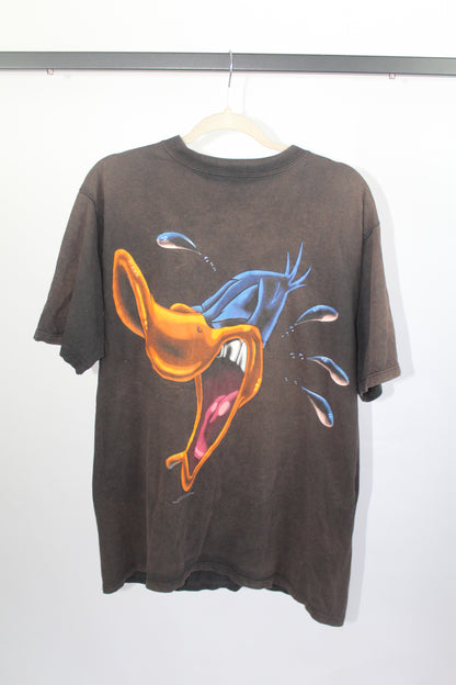 Men's Vintage Brown Donald Duck Top Size Large
