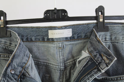 TopShop Denim Straight Cut Loose Fit Size W28 L32