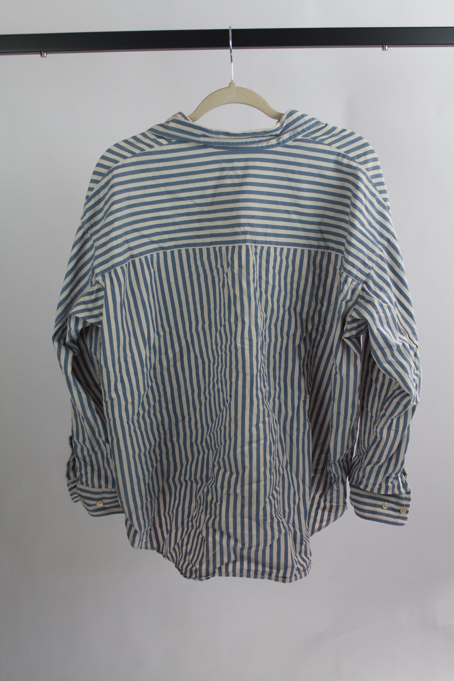 Women's Babaton Blue/White Long Sleeve Size Medium
