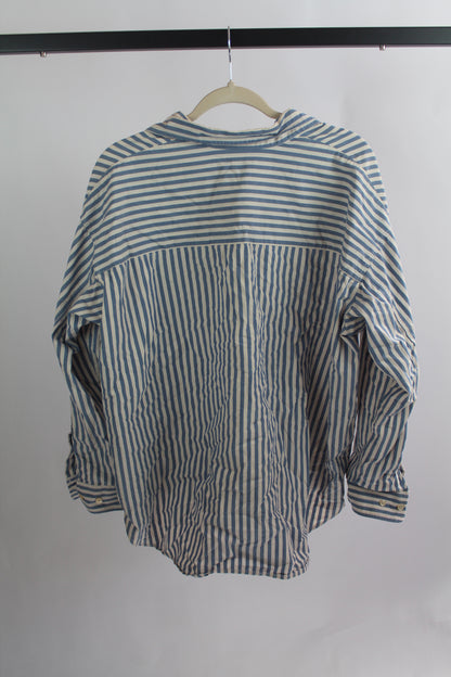 Women's Babaton Blue/White Long Sleeve Size Medium