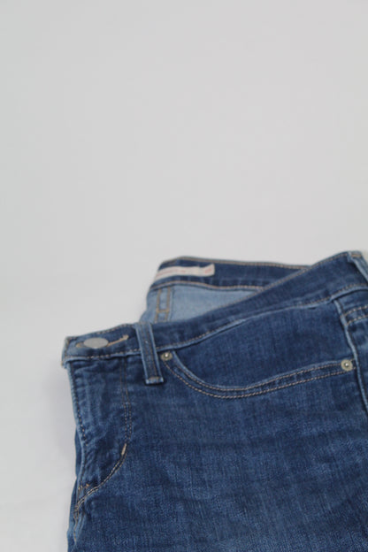 Women’s Dark Wash Slim Fit Levi's Stretch Jeans – Size 27