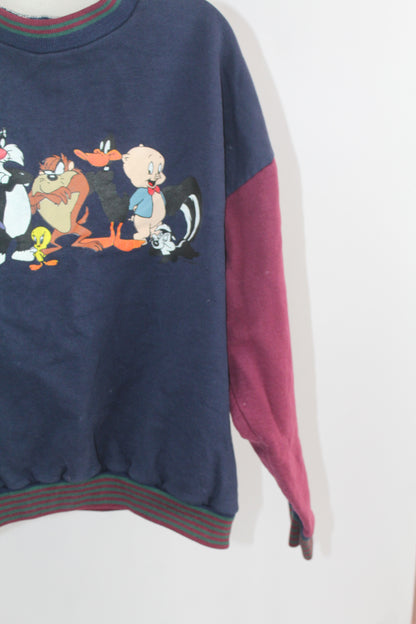 Women's Vintage Looney Toons Sweater Size Large