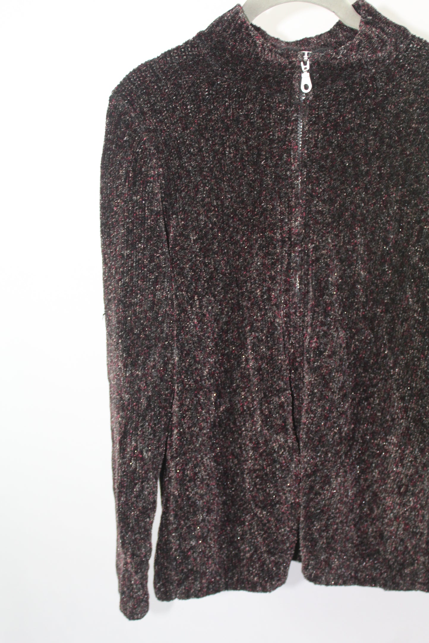 Vintage Zip-Up Sweater Size XL