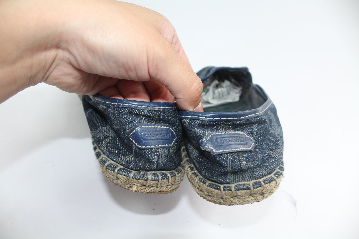 Women's Blue Coach Shoes Size 7