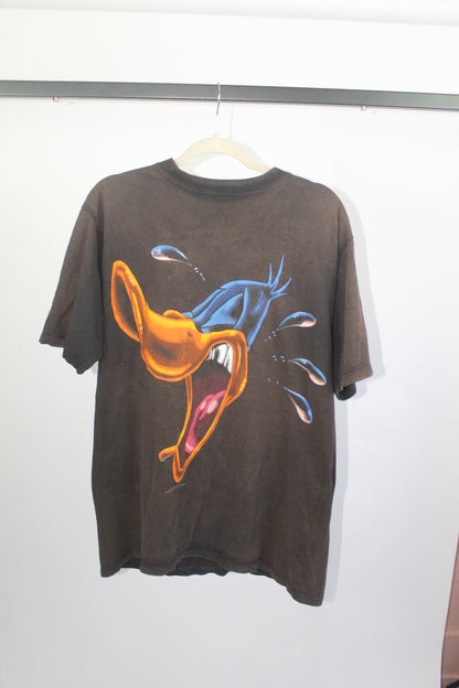 Men's Vintage Brown Donald Duck Top Size Large