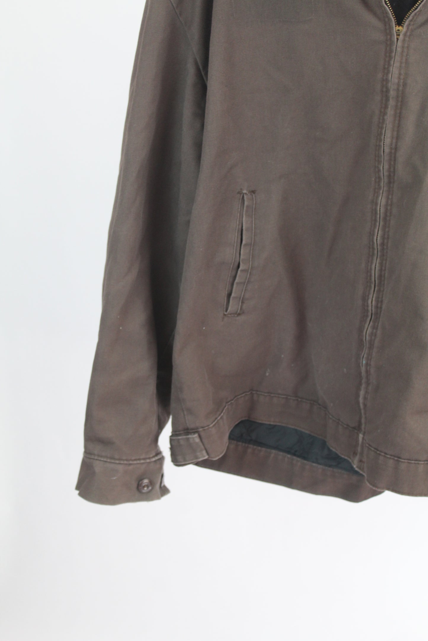 Men's Brown Utility Jacket Size XL