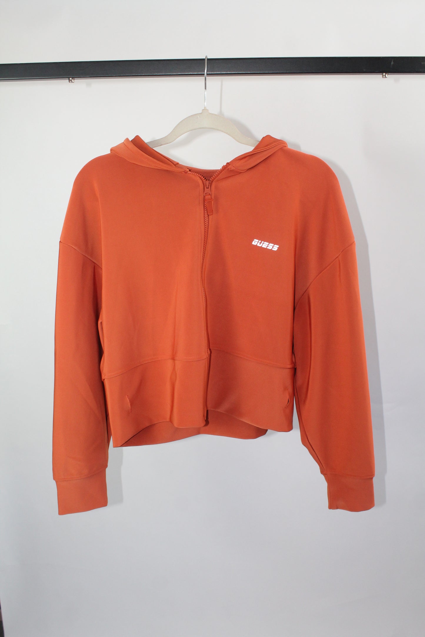 Women's Orange Vintage Guess Sweater Size Small