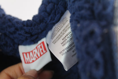 Boys Grey/Blue Marvel Spiderman Zip-Up Hoodie Size 5