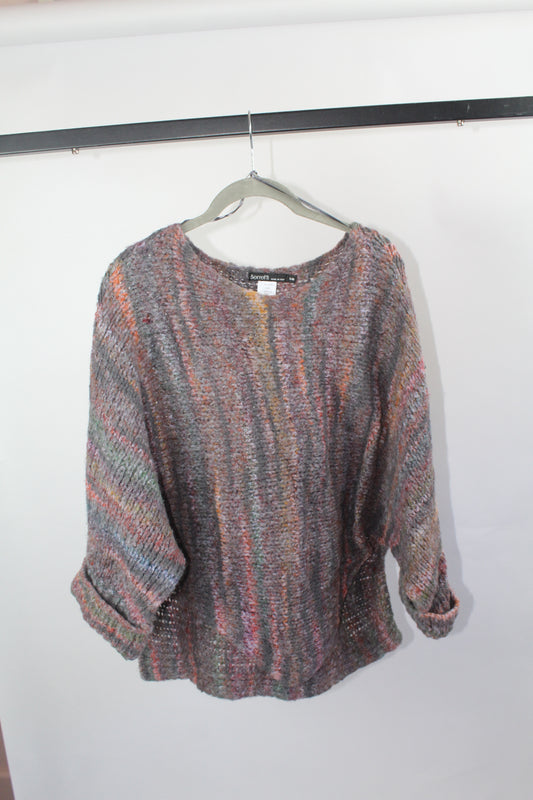 Women's Purple Beretti Poncho Size S/M