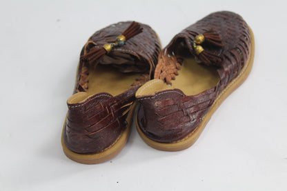 Women's Brown Leather Sandals Size 7