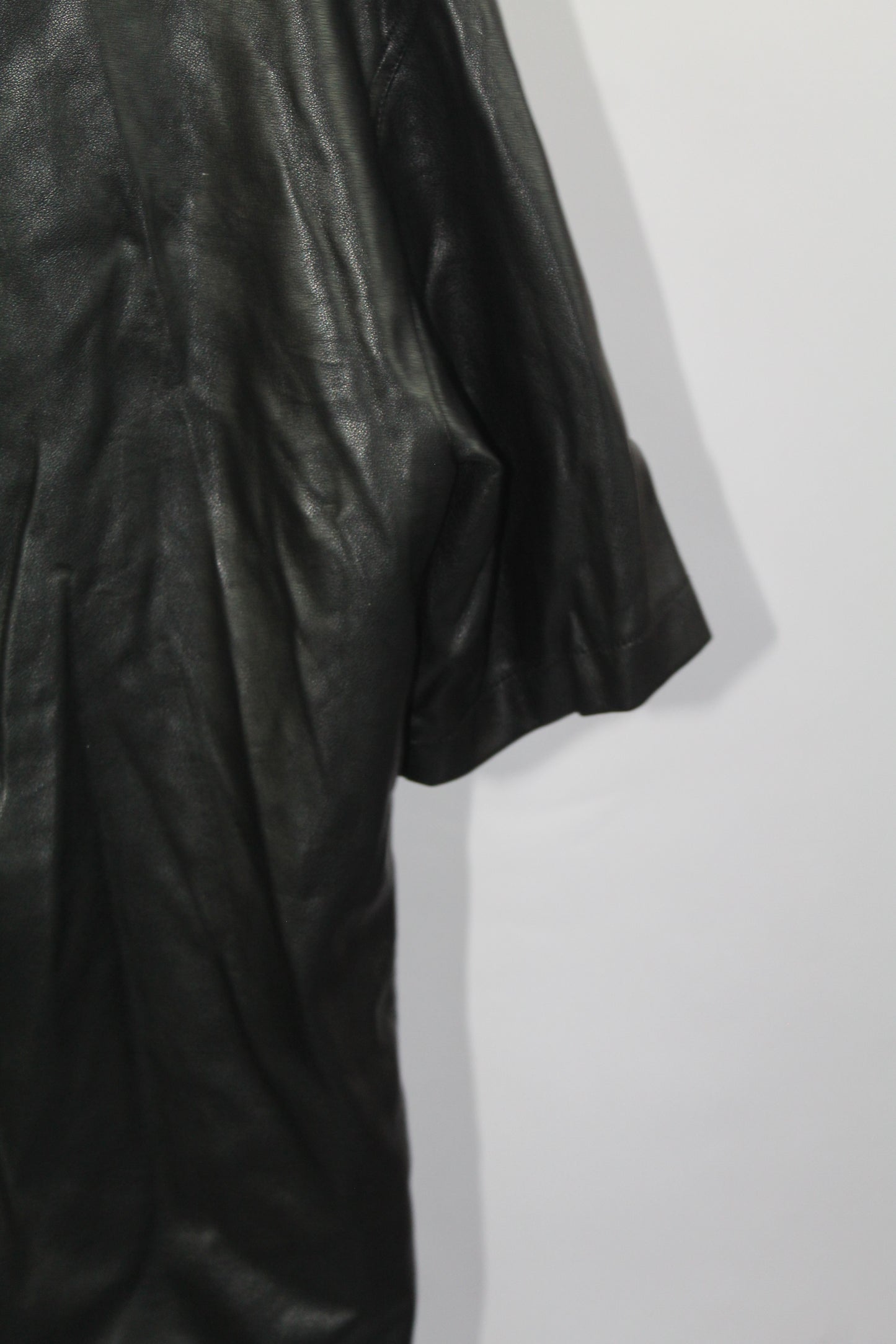 7 for Man Kind Women's Black Pleather Dress Size Medium