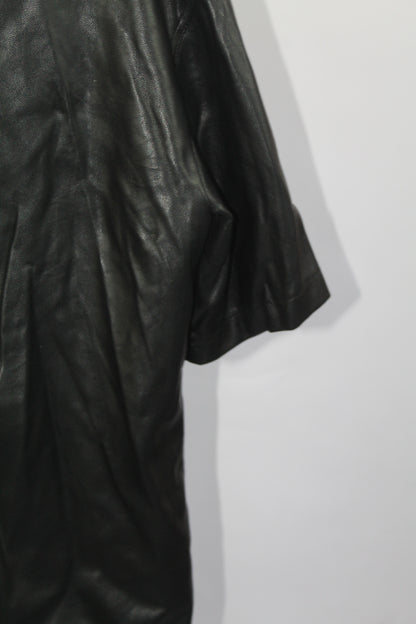 7 for Man Kind Women's Black Pleather Dress Size Medium