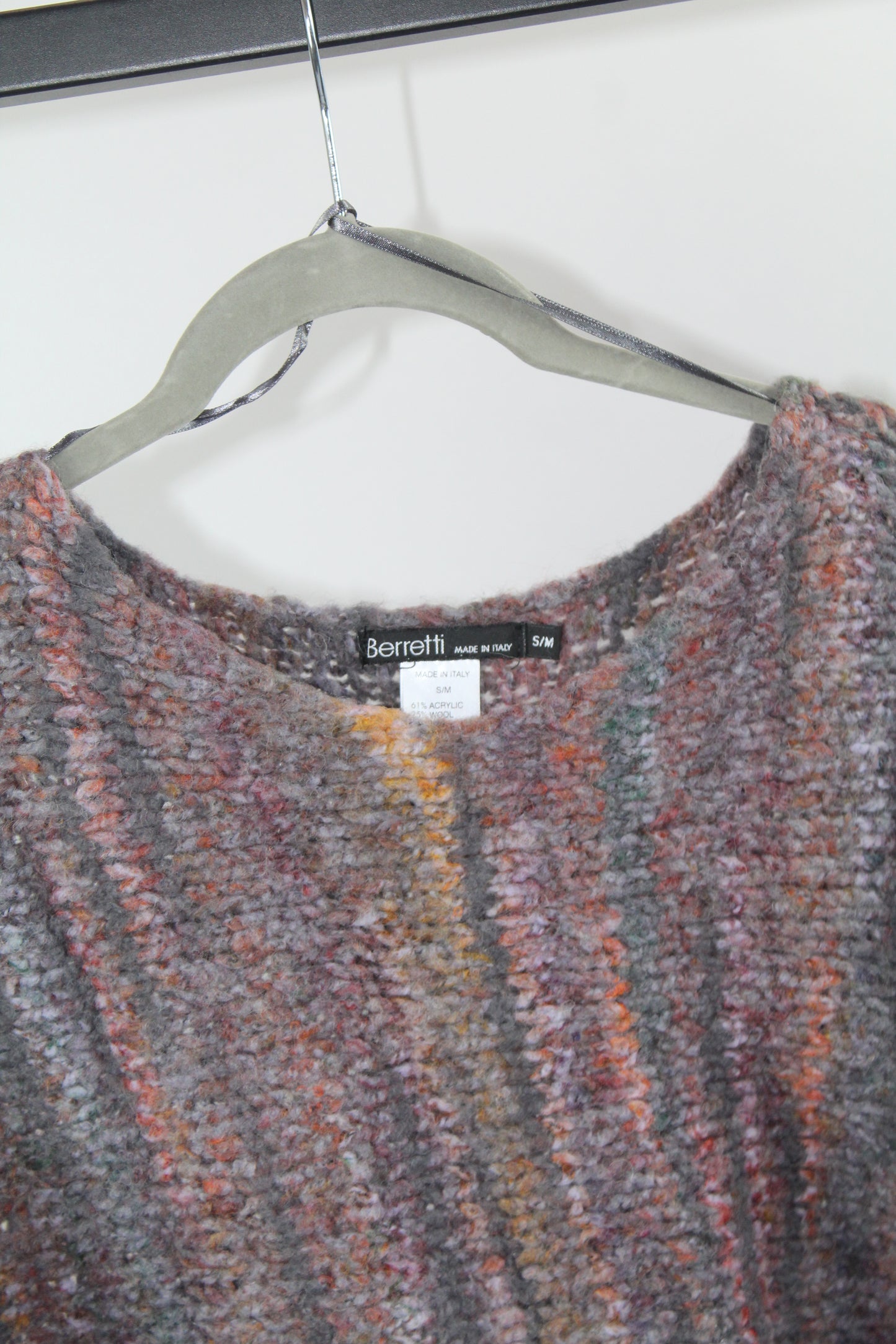 Women's Purple Beretti Poncho Size S/M