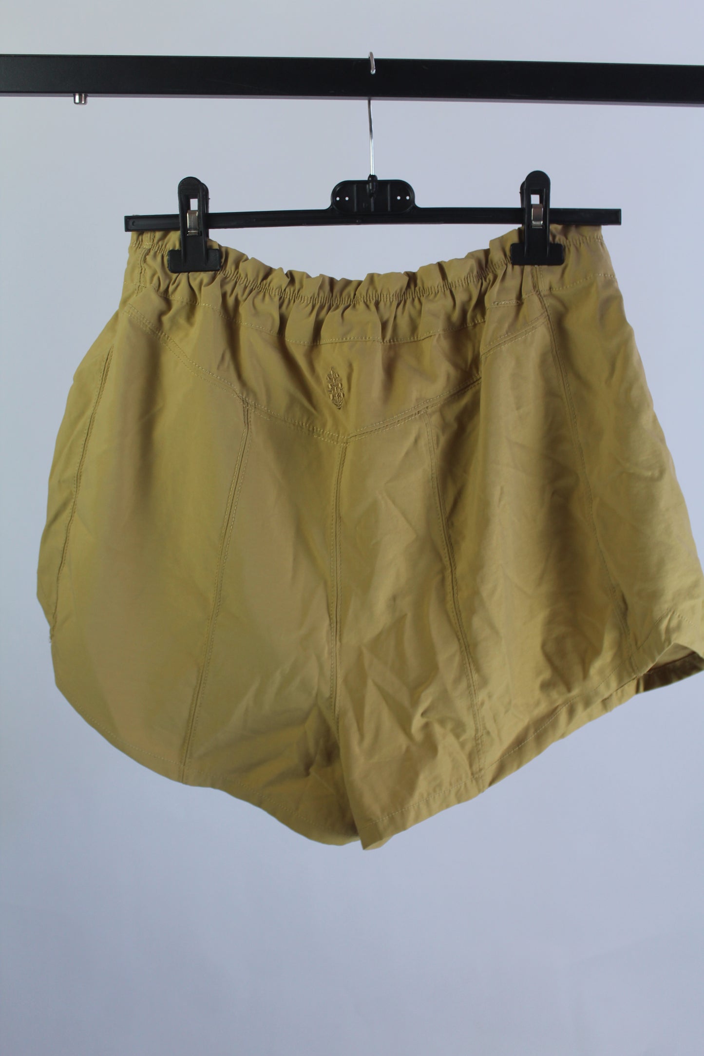 Free People Movement Tan Athletic Shorts w/Pockets Women's Size Medium