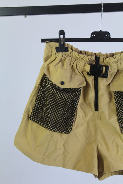 Free People Movement Tan Athletic Shorts w/Pockets Women's Size Medium