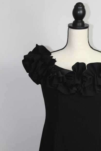 Women’s Calvin Klein Classic Black Sleeveless Dress – Size 6