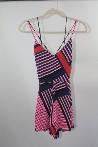 Express Women's Romper Striped Size 2