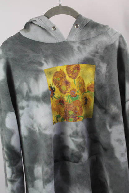 Oversized Hoodie with Design Size Large