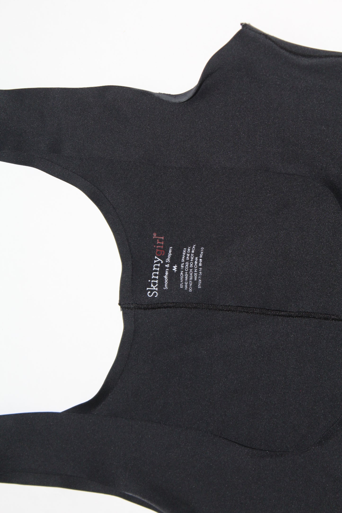 Women’s Black Seamless Shapewear Bodysuit – Size Medium