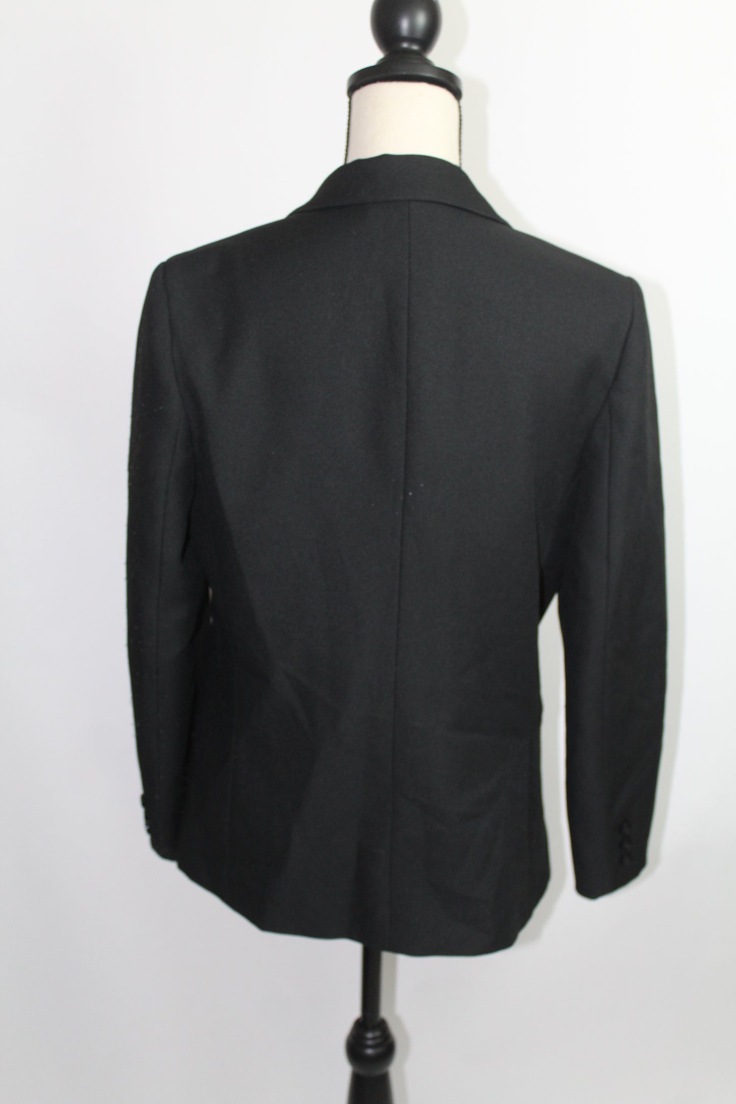 Women's Vintage Black Blazer Haberdashery by Personal Size 8