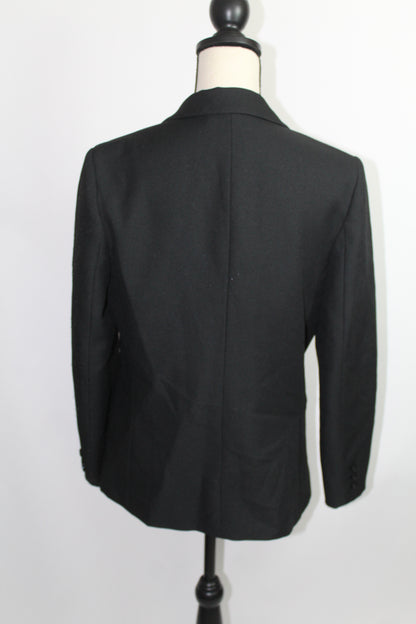 Women's Vintage Black Blazer Haberdashery by Personal Size 8